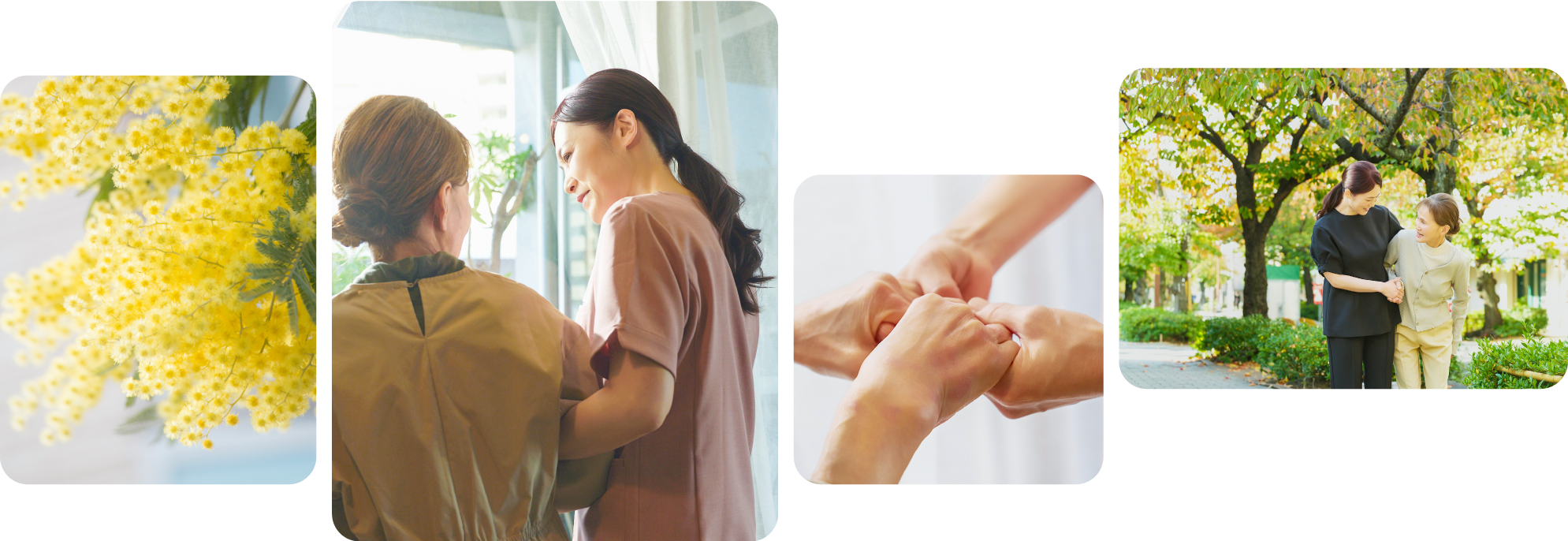 看護ケアの様子